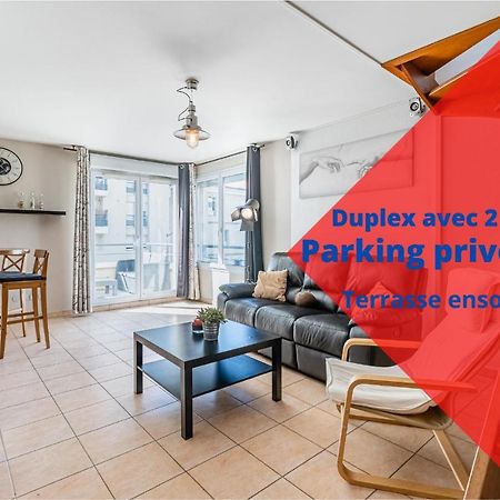La Joliette; Duplex 2 Chambres, Parking Inclus+ Terrasse+ Ascenseur マルセイユ エクステリア 写真