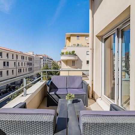 La Joliette; Duplex 2 Chambres, Parking Inclus+ Terrasse+ Ascenseur マルセイユ エクステリア 写真