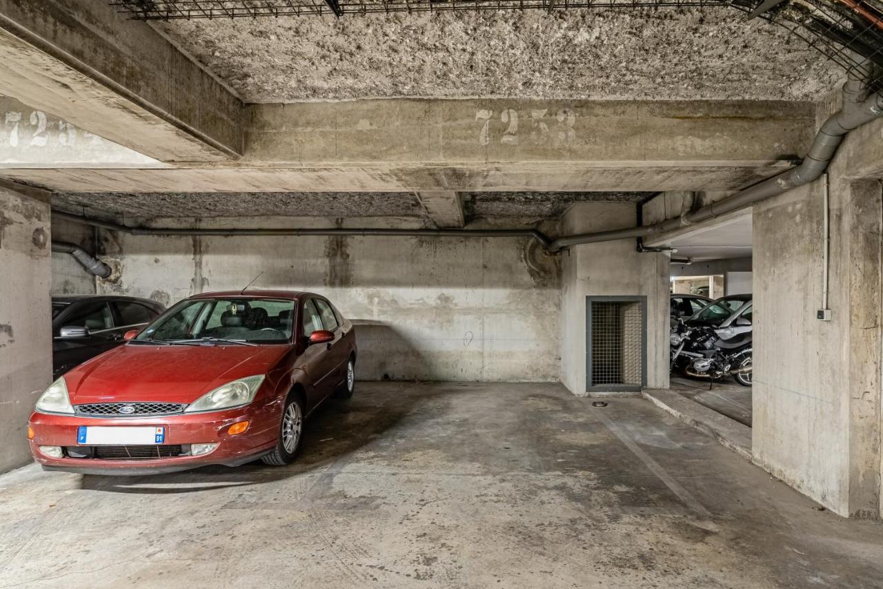 La Joliette; Duplex 2 Chambres, Parking Inclus+ Terrasse+ Ascenseur マルセイユ エクステリア 写真